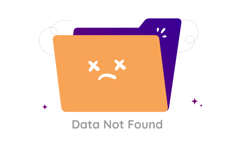 no data found